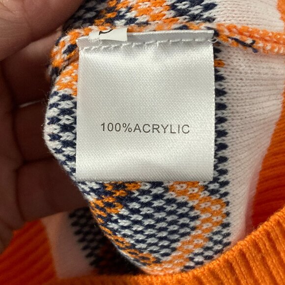 Whataburger Ugly Christmas Sweater Vest Size S - Picture 5 of 6